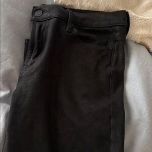 MOTHER Black Ankle Jeans